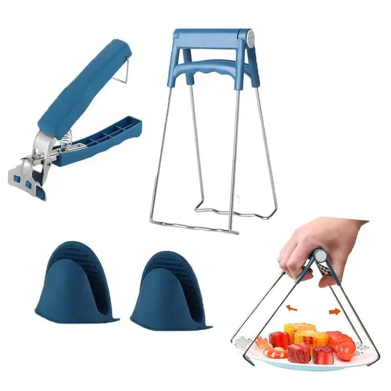 Kit 4 Peças de Cozinha Anti Queimadura