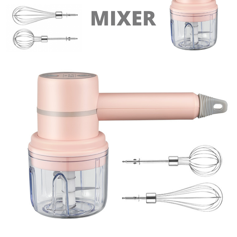 Ultra Mixer™ SEM FIO - 3 em 1 - Tritura e mói em Segundos